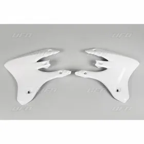 UFO White Radiator Covers For Yamaha WRF 250-450cc 03-04