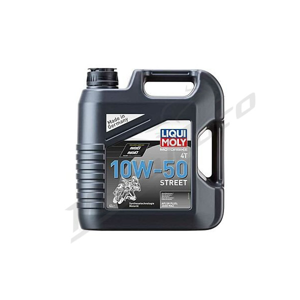 LIQUI MOLY Street Synthetic 4T 10W-50 Engine Oil 4L