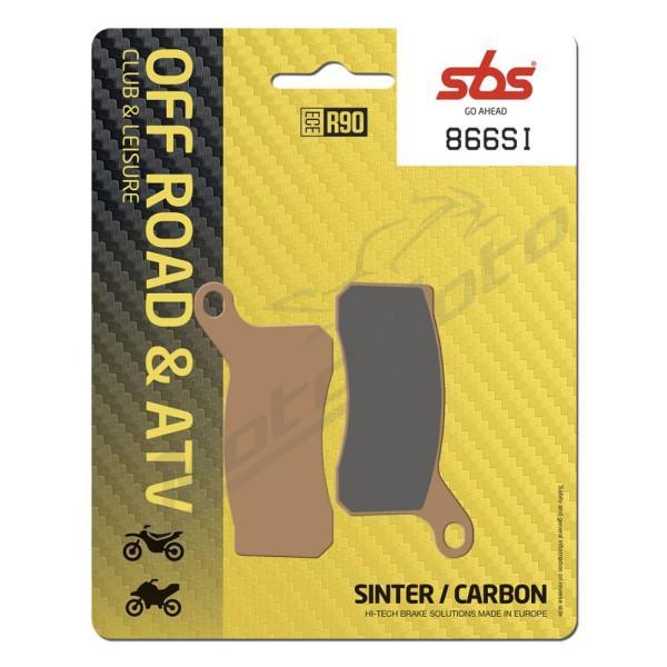 SBS SI Offroad 866SI Sintered Brake Pads KTM SX 450-505cc 08-12