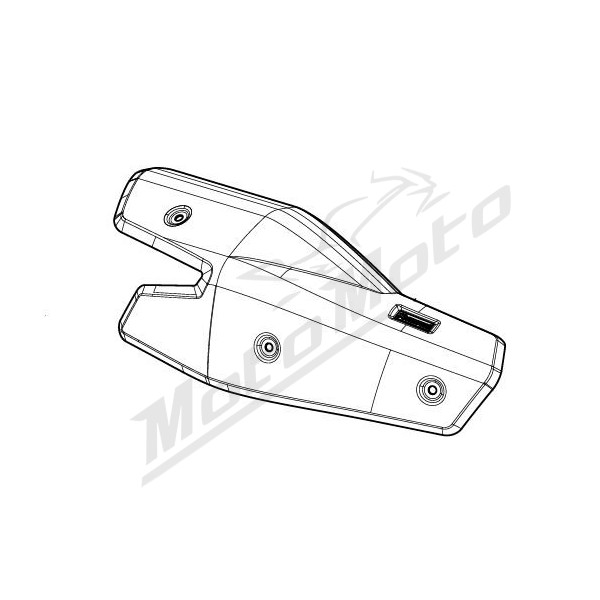 AKRAPOVIC Heat Shield Kawasaki H2 1000SX 22-25