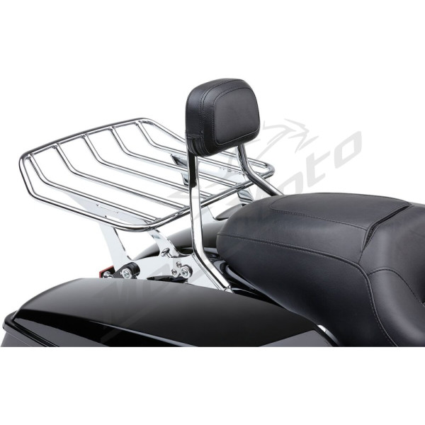 COBRA Short Detachable Backrest 11,5 x 16,5 cm Harley Davidson FLHFB / FLHR / FLHRC 1584-1977cc 09-25