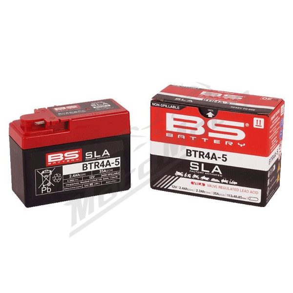 BS BATTERY Maintenance-Free Battery BTR4A-5 12V 2.3Ah