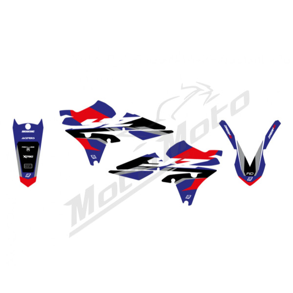 Blackbird DREAM 5 grafikos lipdukų kompl. Yamaha YZ 250-450F 14-18