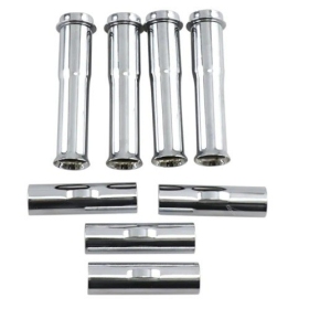 COLONY Quick Install Lower Pushrod Tube Kit Harley Davidson FLD / FLHR / FLHT / FLST / FXDX 1450/1800 17-99
