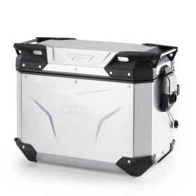 Givi Trekker Outback EVO 44L Anodized Alu side-case Left