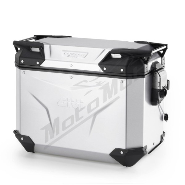 Givi Trekker Outback EVO anoduoto aliuminio šoninė daiktadėžė Kairė 44L