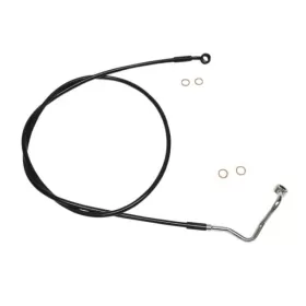 MAGNUM SHIELDING XR Viršutinė priekinių stabdžių žarnelė/linija ABS juoda Harley Davidson FLRT / FLTRT 1750/1868 19-24 162.5cm