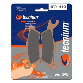 TECNIUM Racing MX/ATV Sintered Metal Brake pads MOR410 Can Am Outlander / Renegade / Commander 450/100 10-21
