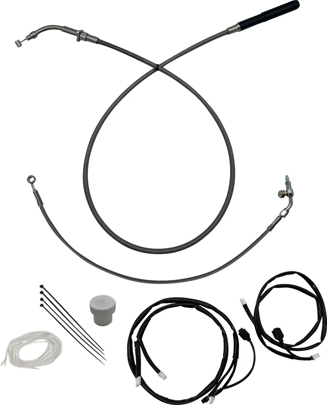 FAT BAGGERS INC. EZ Install Kit for 40.5cm high handlebars Harley Davidson FLHXS / FLTRX / FLTRXSE 1868-1977cc 23->