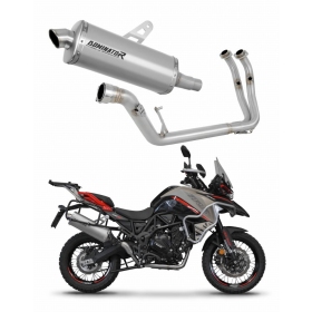 Benelli TRK 702 / TRK 702X 2023 - 2024 Pilna išmetimo sistemos Titanium P7 + dB killer