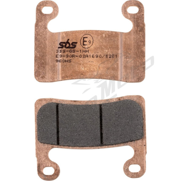 SBS HS Street Excel 960HS Sintered Front Brake Pads BMW R / S 1000-1250cc 19-24