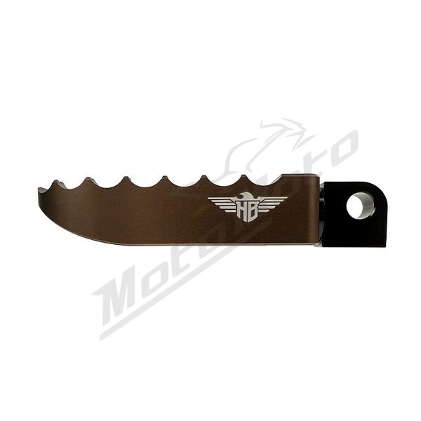 HEINZ BIKES MX V2 Front Foot Pegs Harley Davidson FLDE / FLSL / FXBB / FXLR / FXST 1750/1923 18-25