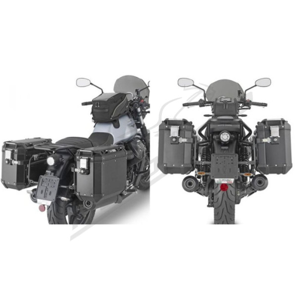 KAPPA Monokey Cam-Side Side Case Holder Moto Guzzi V7 853 Stone 21-25