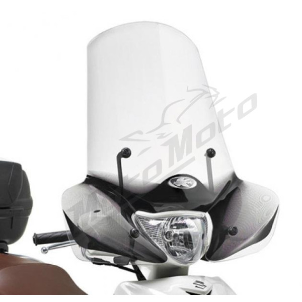 KAPPA Windshield clear 56.5x71.5cm Suzuki Sixteen 125-150 08-16