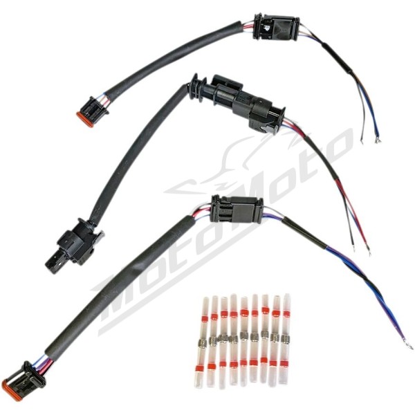 CUSTOM DYNAMICS Rear Wiring Harness Harley Davidson FLDE / FLFB / FLFBS 1750-1923cc 18-24