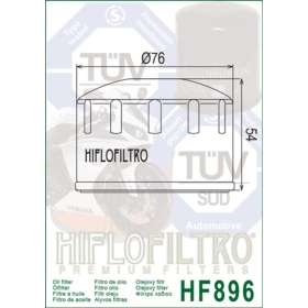 Tepalo filtras Hiflo HF896 Ural 750