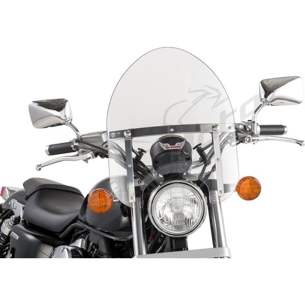 SLIPSTREAMER Mini Police Windshield Ducati / Harley Davidson / Honda / Indian / Kawasaki / Suzuki / Triumph / Victory / Yamaha 250-1900cc 68-25