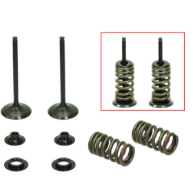 Psychic 2024/03 exhaust valves (valve set with springs and washers) HONDA CRF 450R 02-06