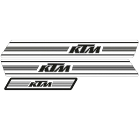 TECNOSEL Graphic Kit KTM GS 125-250 1974-1976