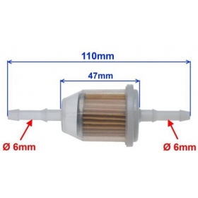 FUEL FILTER, PAPER FILTER ELEMENT (10PCS PACK)