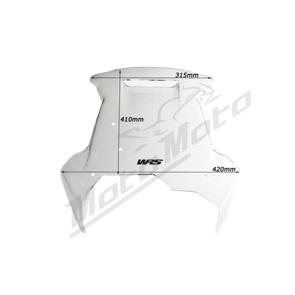 WRS BM016T TOURING Windscreen Clear BMW F GS 650-800cc 06-17