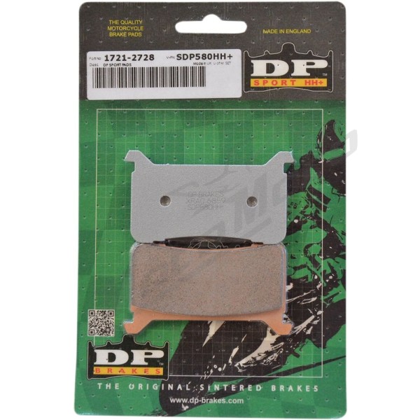 DP BRAKES SDP Sport HH+ Sintered Brake Pads Honda CB / CBR / CMX / VFR 600-1100cc 17-25