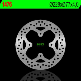 NG Front Fixed Brake Disc 228x77x4mm Polaris Outlaw / Predator 450-525cc 03-11