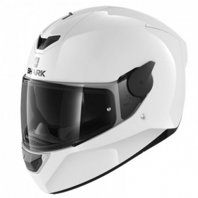 Shark D-Skwal 2 Blank White Full Face Helmet