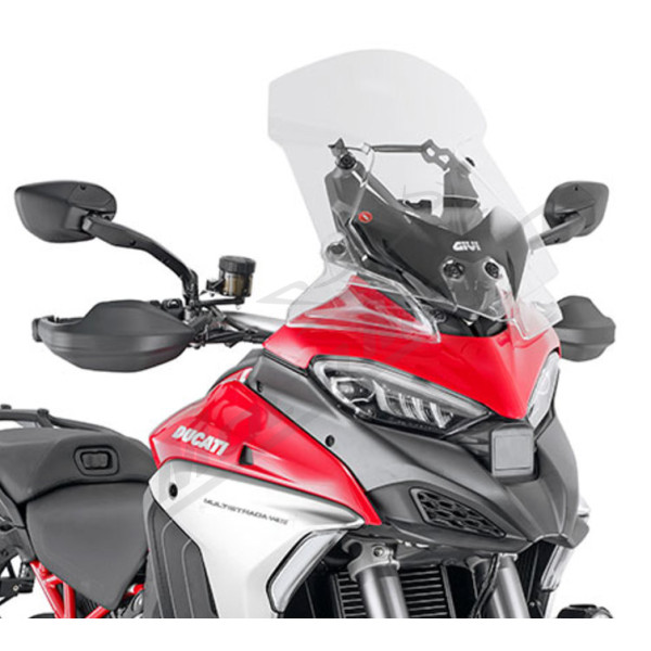 GIVI Priekinis stiklas skaidrus 50x38cm Ducati Multistrada 1150 V4/S 21-22