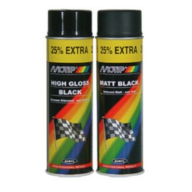 MOTIP Black Matt Lacquer 500ml