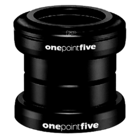 VP COMPONENTS priekinė vairo kolonėlė aliuminė juoda 1,5