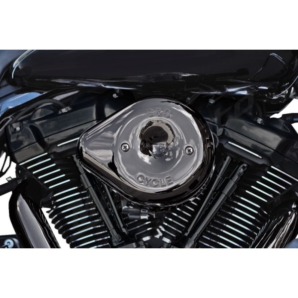 S&S CYCLE Stealth Teardrop Air Cleaner Cover Harley Davidson FLDE / FLFB / FLFBS 1750-1977cc 17-23