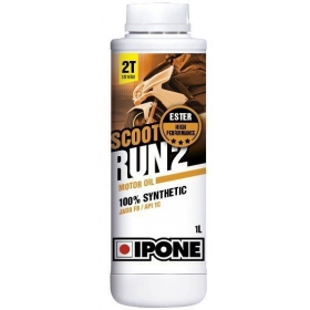 IPONE SCOOT RUN 2 SYNTHETIC ENGINE OIL 2T 1L