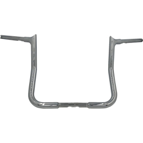 FAT BAGGERS INC. Pointed Top Handlebar Chrome 86.5x33cm Harley Davidson FLHX / FLHTK / FLHT / FLH 1584-1923 08-24