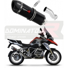 Exhaust silencer Dominator HP1 BLACK BMW R1200GS 2013 - 2018