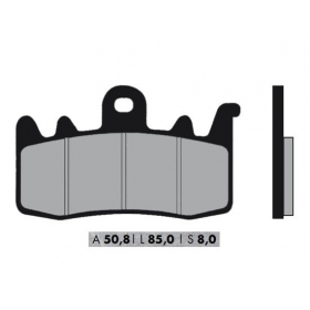 Brake pads NOVASCOOT FT4145 / MCB856 SINTERED