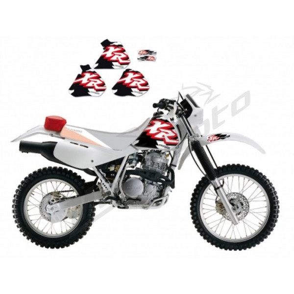 Blackbird Sticker Set (Decals) Honda XR 250-350cc 88-95 ORIGINAL