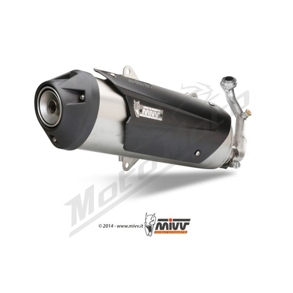 MIVV Urban Full Exhaust System Piaggio MP3 400-500cc 07-16