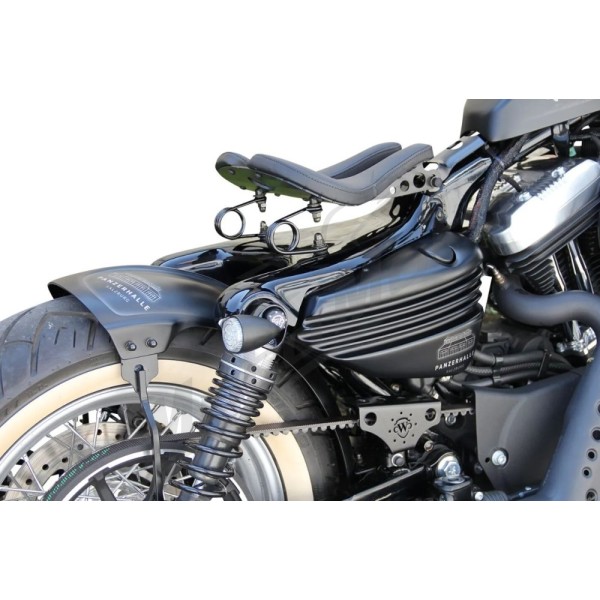 CULT WERK Side Panel Bobber Black Harley Davidson XL 883-1200cc 2014-2022 2pcs
