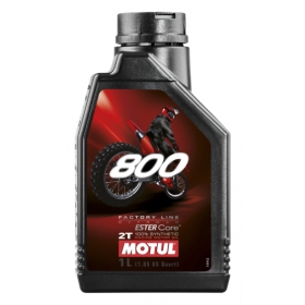 MOTUL 800 2T OFF ROAD FACTORY LINE SYNTHETIC ENGINE OIL 2T 1L