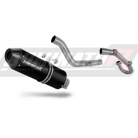 Exhaust full kit Dominator MX2 BLACK HONDA 300 L / Rally 2021-2023