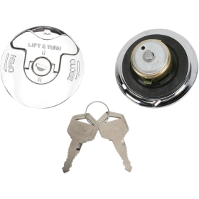DRAG SPECIALTIES Flush-Mount Locking Gas Cap
