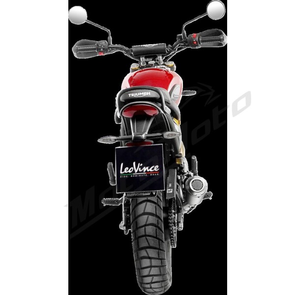 LEOVINCE LV-10 Slip-On Muffler TRIUMPH SPEED/SCRAMBLER 400 24-25