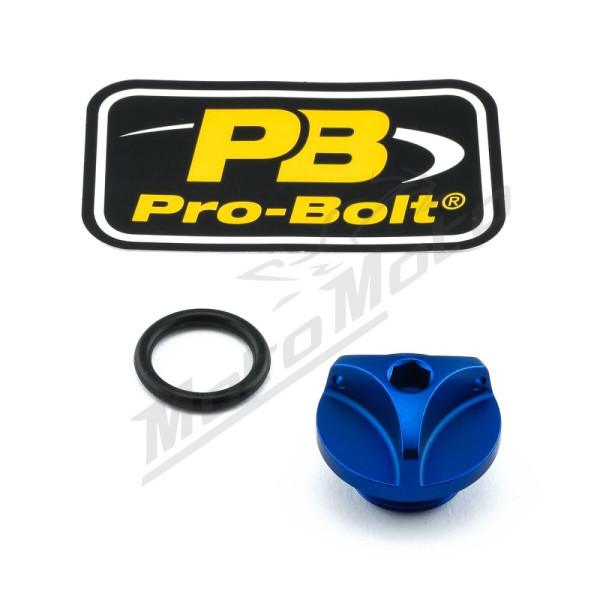 PRO BOLT Alyvos įpylimo dangtelis mėlynas APRILIA / BENELLI / CAGIVA 125-1400cc 88-26