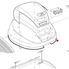 Givi Z159R cases gasket