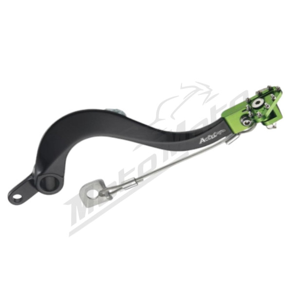 Accel Green Foot Brake Lever Kawasaki KXF 250cc 04-20