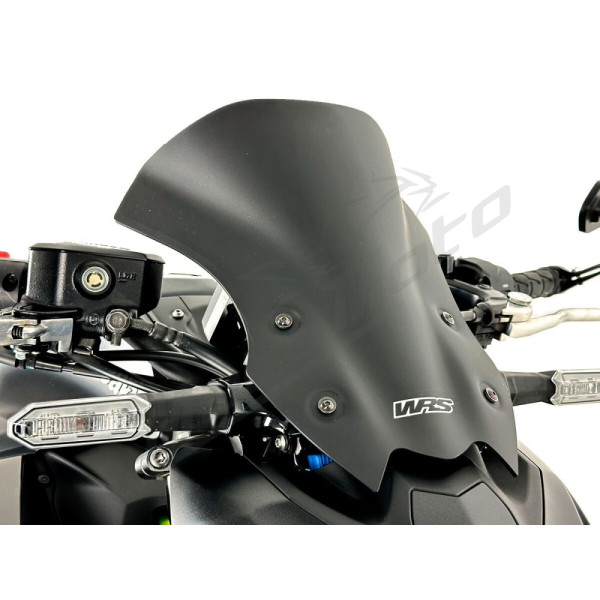 WRS TOURING Windscreen Matt Black Kawasaki Z 900 ABS 20-24