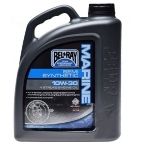 BEL-RAY MARINE SEMI-SYNTHETIC OIL 10W30 4T 4L