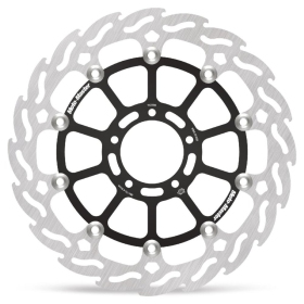 MOTO-MASTER Flame Front Left Floating Brake Disc Ducati Hypermotard / Monster / Scrambler 698/803 03-26 