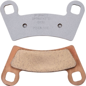 DP BRAKES ATV/UTV Sintered Metal Brake Pads Polaris General / Outlaw / Pro / Ranger / RZR / Scrambler / Sportsman 525-1000cc 08-24